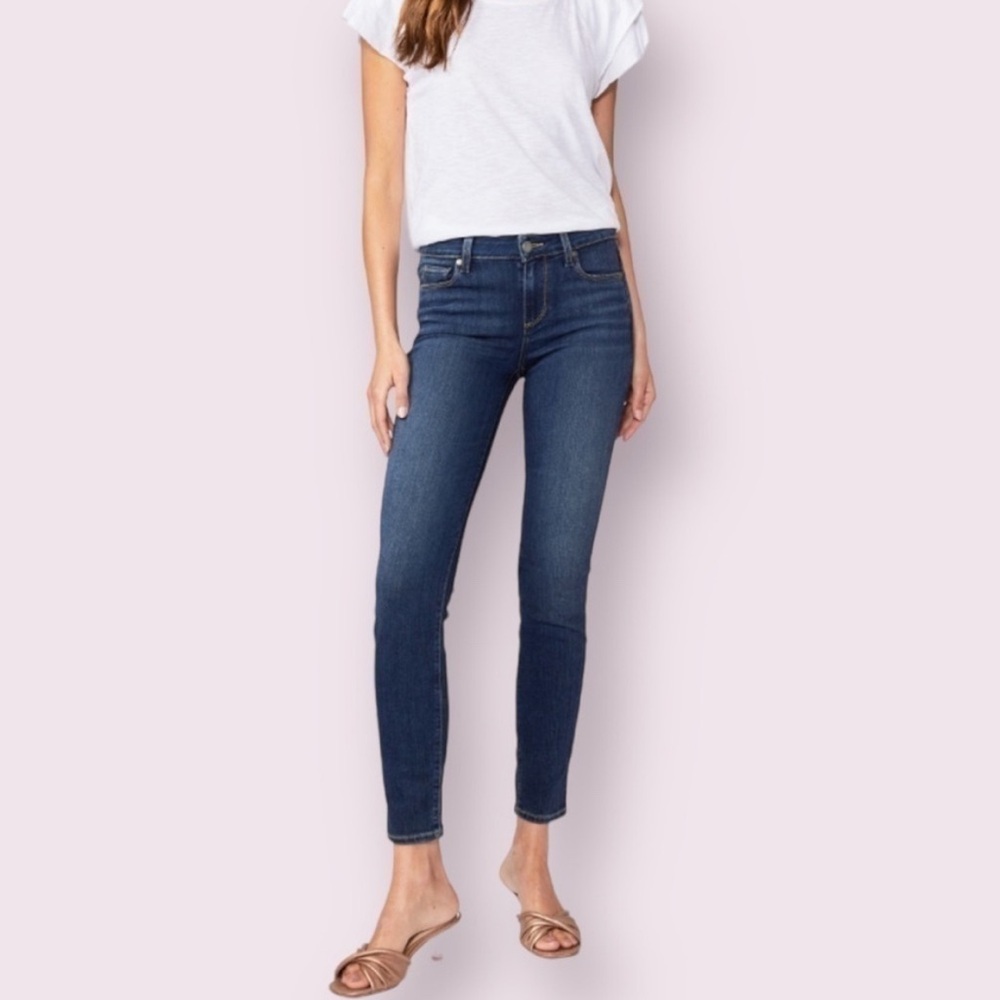 Paige Vertigo Ankle with zipper details at ankles